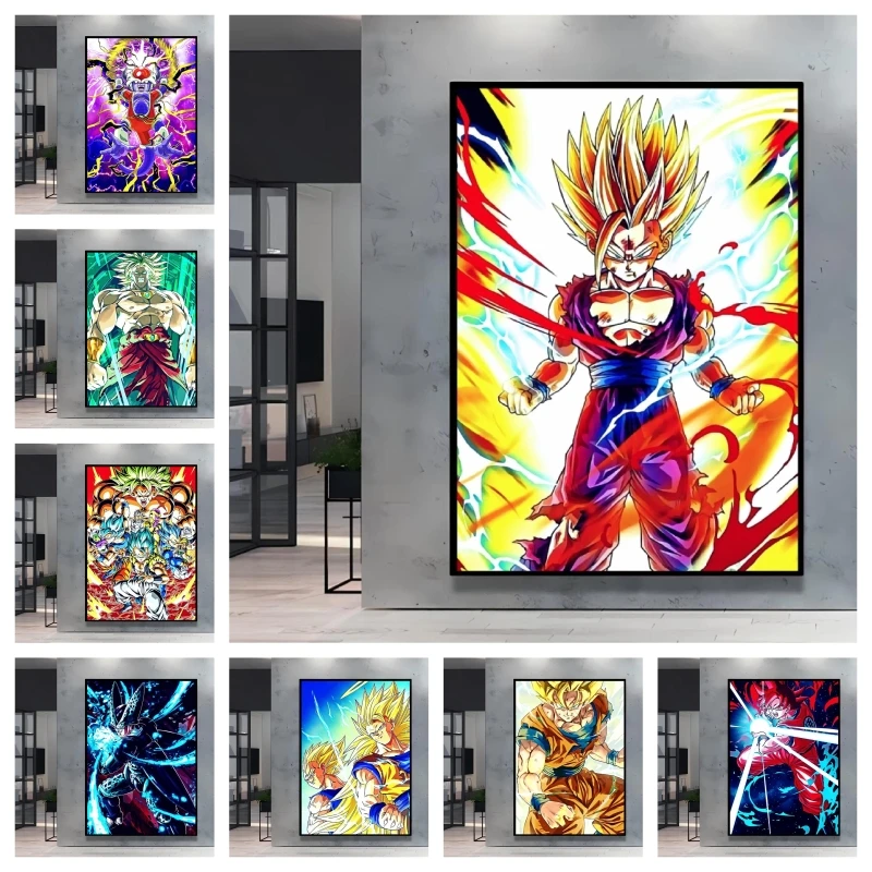 Resin Art Wallpaper - Dragon Ball Gohan Anime 5D Tam