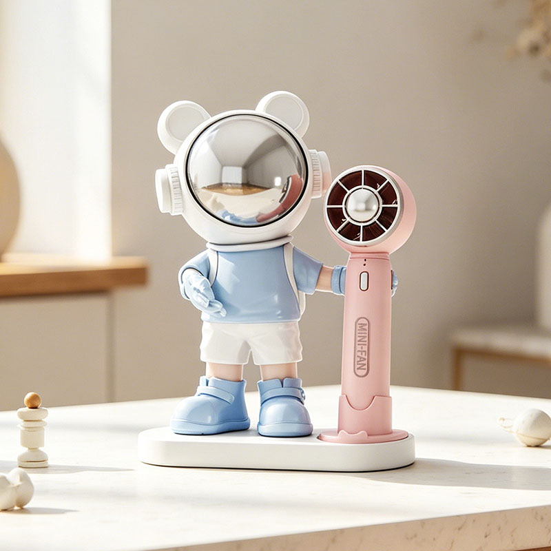 Resin Art Wedding Gift - Ev Dekorasyonu Yaratıcı Astronot Heykelleri Fan