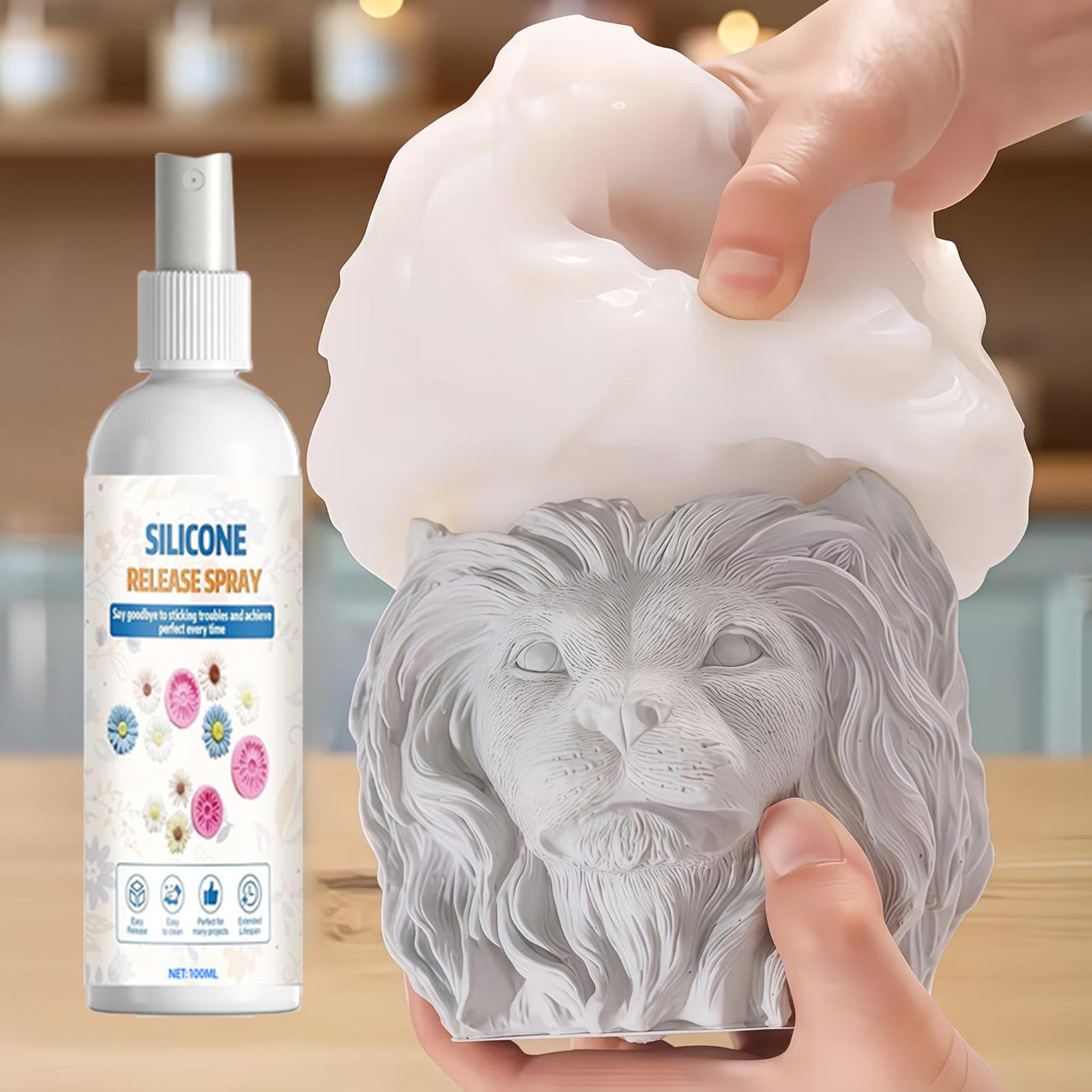 Release Spray Silicone - DIY Kalıp Spreyi 100ml Kolay Çıkarma