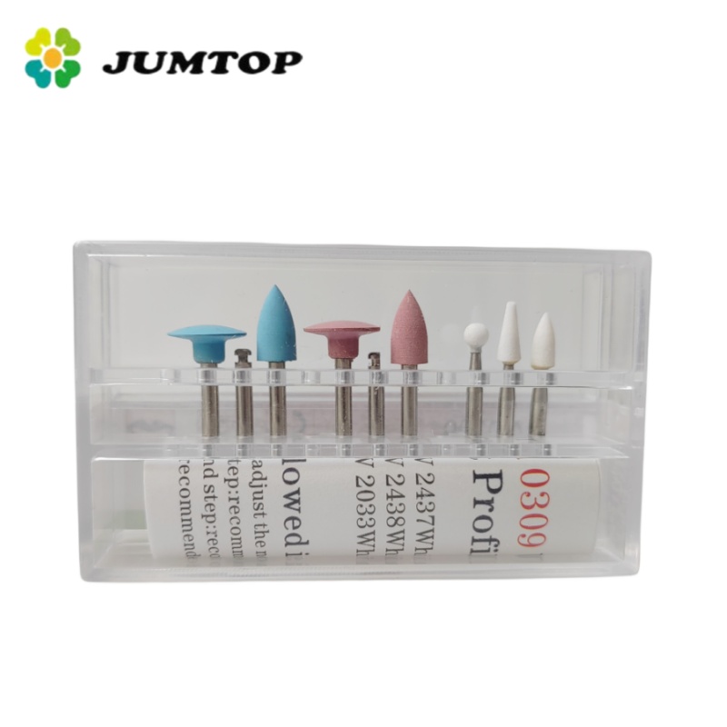 Resin Art Case - JUMTOP 9 adet/kutu Diş Kompozit Parlatma