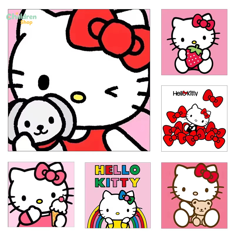 Sanrio Hello Kitty Kawaii, Yet - Resin Art Wallpaper incelemesi ve fiyatı