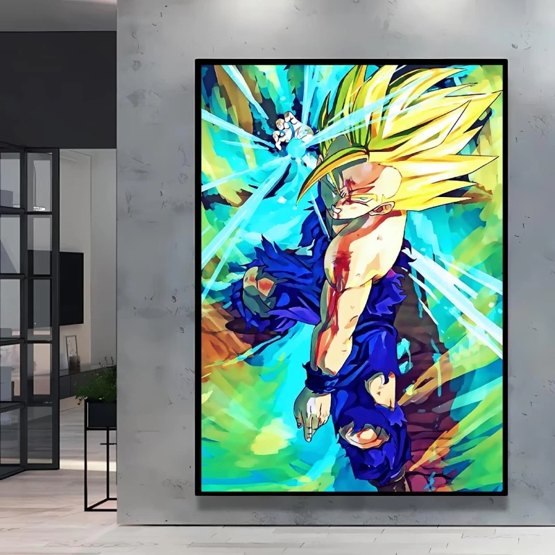 Dragon Ball Gohan Anime 5D Tam - Resin Art Wallpaper incelemesi ve fiyatı