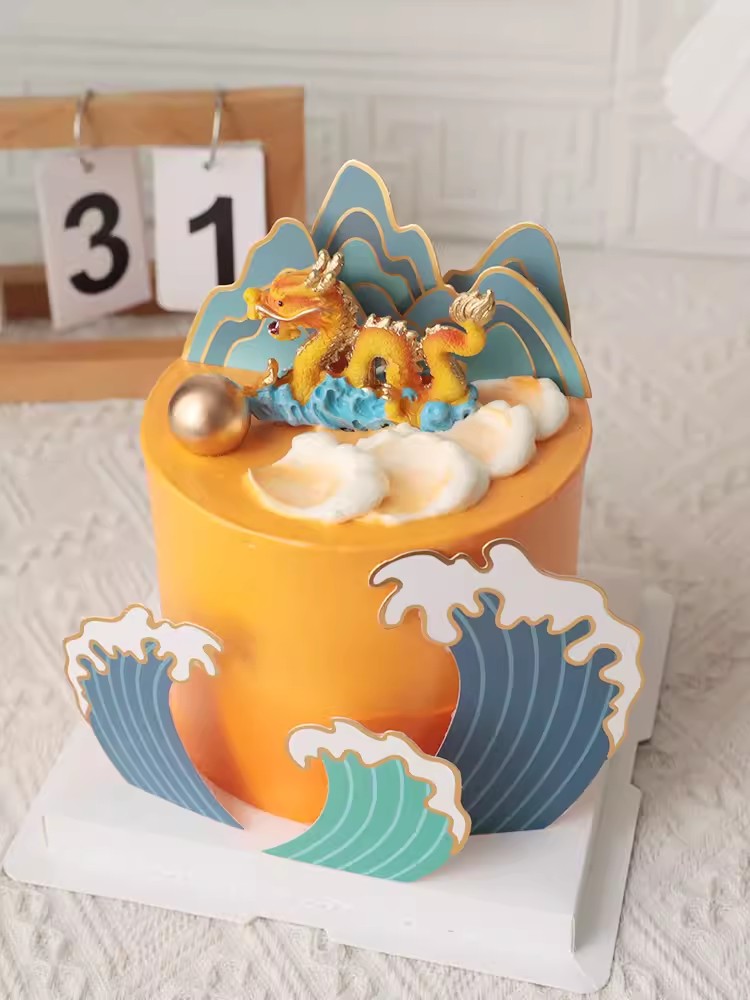 Çin tarzı mutlu kek Topper ejd - Resin Art Alphabet incelemesi ve fiyatı