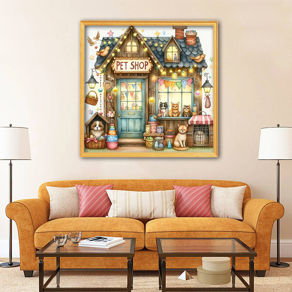 1 adet çerçevesiz 5D Elmas Boy - Resin Art Wallpaper incelemesi ve fiyatı