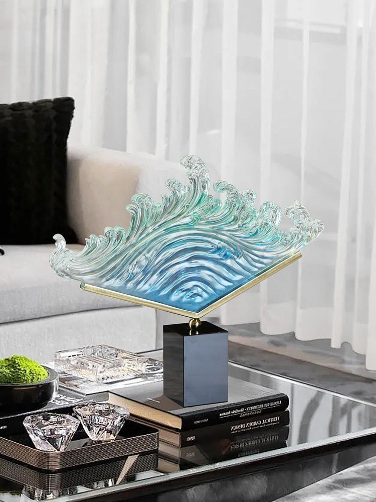 Şeffaf Gradyanlı Okyanus Dalga - Resin Art Wedding Gift incelemesi ve fiyatı